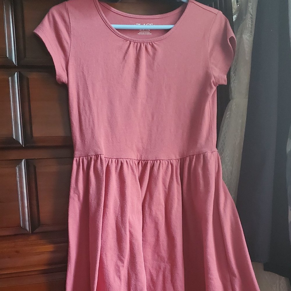 $5 In Bundle! Children's Place Rose Pink Dress Size 7/8